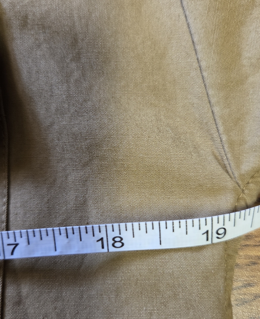 NWT Gap Long Shirt Dress/shacket Tan , Size Medium - Picture 10 of 13